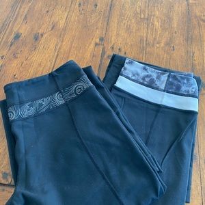 Lululemon Groove Flare pants x2